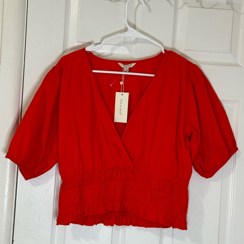 Cropped blouse